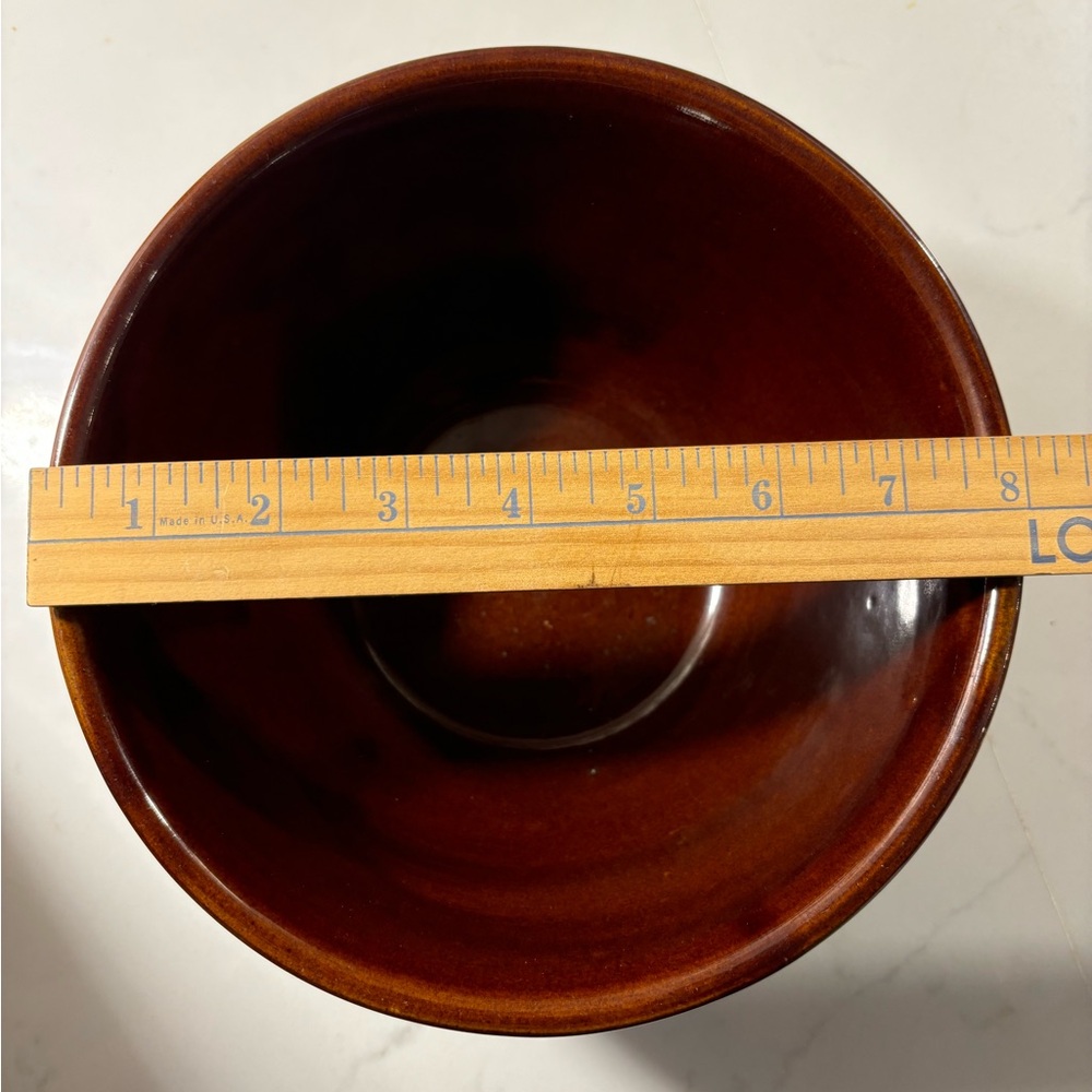 Vintage Marcrest Daisy Dot Ovenproof Stoneware 8” Mixing Bowl - Picture 5 of 5